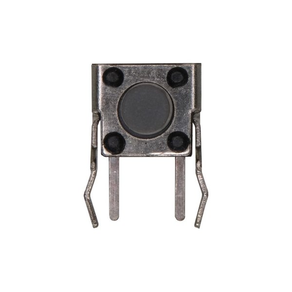 C&K Components Keypad Switch, 1 Switches, Spst, Momentary-Tactile, 0.05A, 12Vdc, 1.96N, 4 Pcb Hole Cnt, Solder PTS645SH43SMTR92LFS